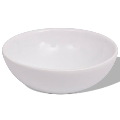 3-tlg. Badmöbel und Waschbecken Set Beige