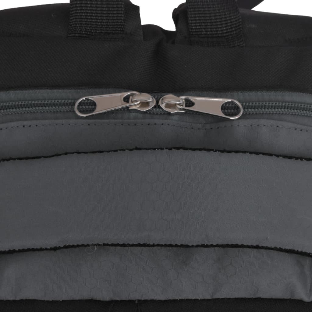 Schulrucksack 40 L Schwarz und Grau