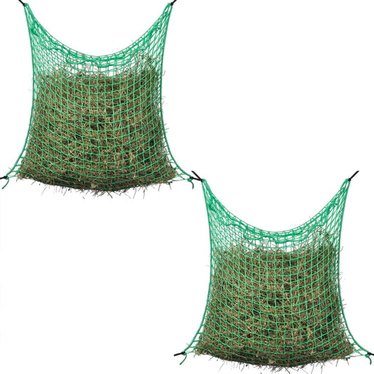 Heunetze 2 Stk Rechteckig 0,9x1,5 m PP