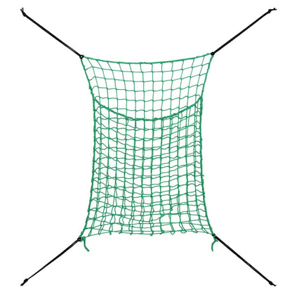 Heunetze 2 Stk Rechteckig 0,9x1,5 m PP