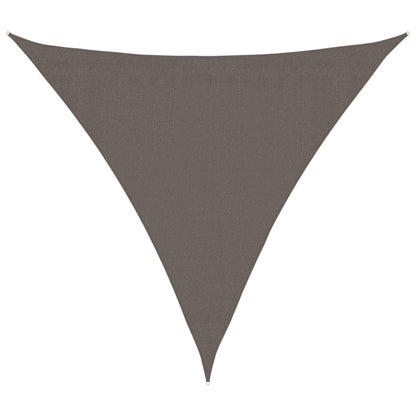 Sonnensegel HDPE Dreieckig 3,6x3,6x3,6 m Anthrazit