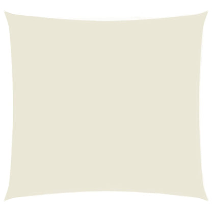 Sonnensegel Oxford-Gewebe Quadratisch 3,6x3,6 m Creme