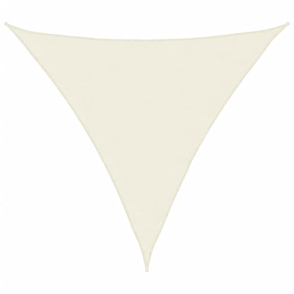 Sonnensegel Oxford-Gewebe Dreieckig 3,6x3,6x3,6 m Creme