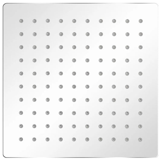 Regenbrause Edelstahl 20x20 cm Quadratisch