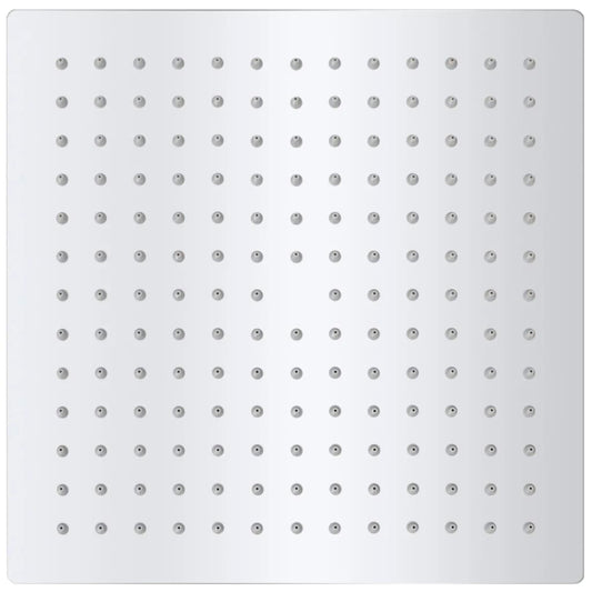 Regenbrause Edelstahl 25x25 cm Quadratisch