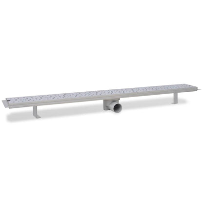 Duschrinne 1030x140 mm Edelstahl Löcher-Design