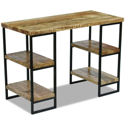 kontorbord mangotræ 110×50×76 cm