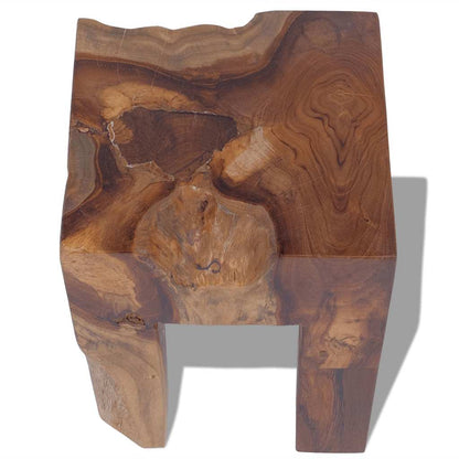 Hocker Massivholz Teak