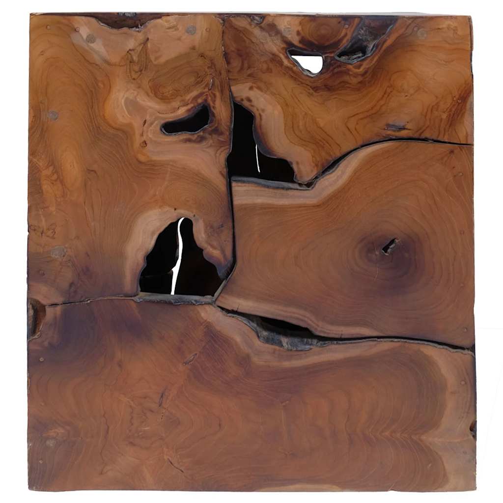 Hocker Massivholz Teak