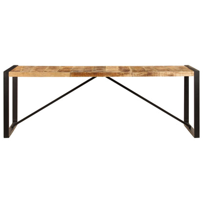 Esstisch 220x100x75 cm Massivholz Mango