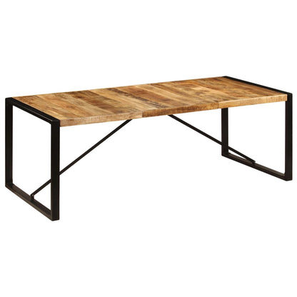 Esstisch 220x100x75 cm Massivholz Mango