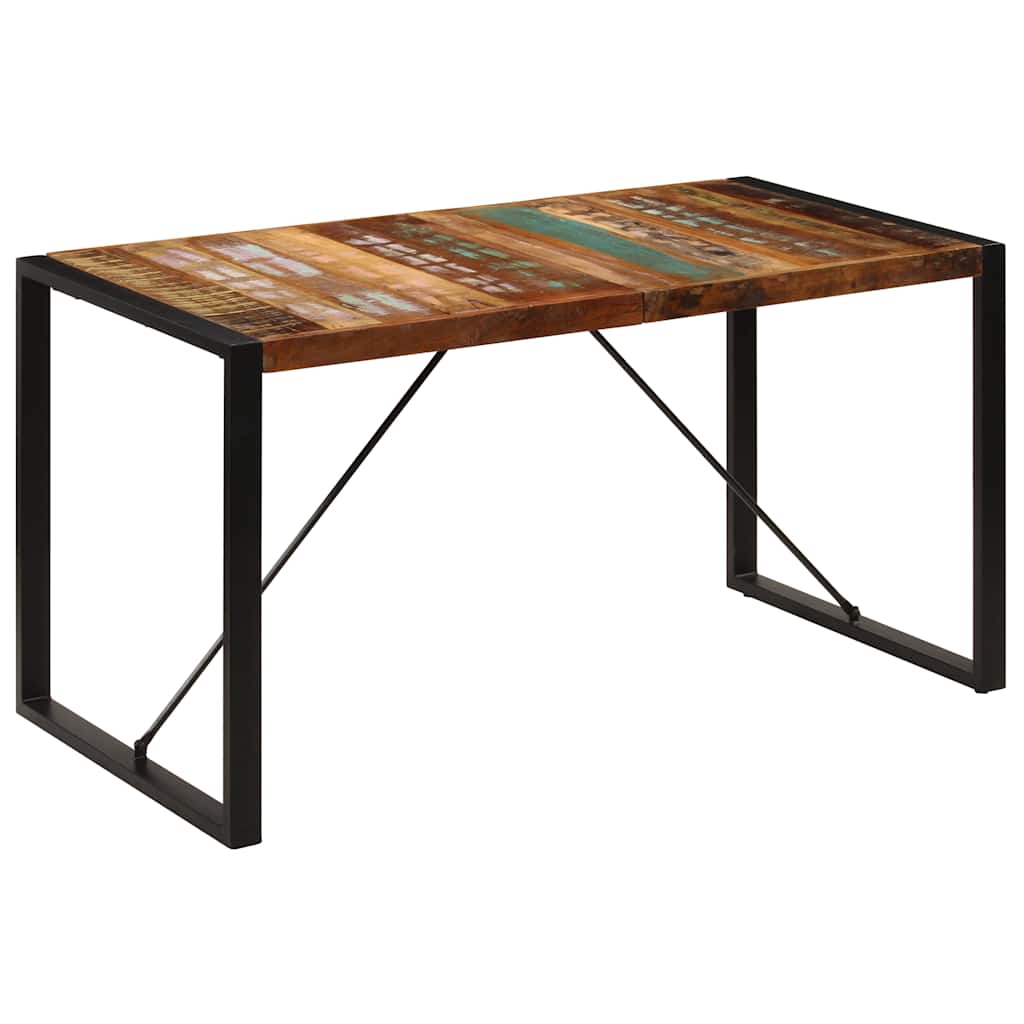 Esstisch 140x70x75 cm Altholz Massiv