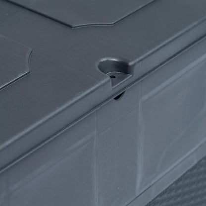 Garten-Aufbewahrungsbox 320 L Anthrazit