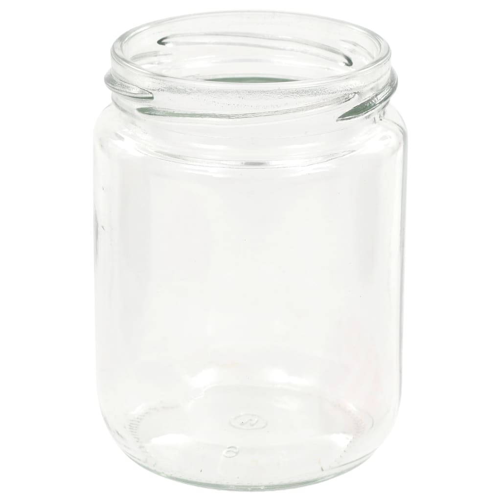 Marmeladengläser mit Weißem/Rotem Deckel 48 Stk. 230 ml