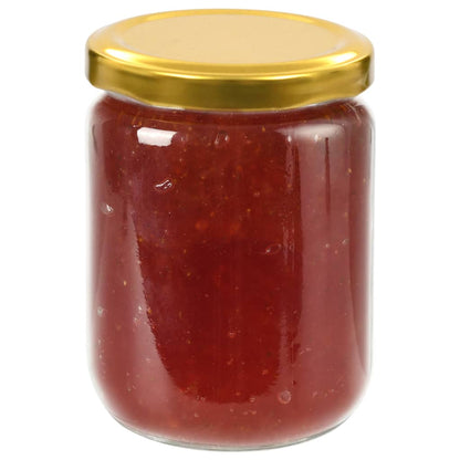 Marmeladengläser mit Goldenem Deckel 96 Stk. 230 ml
