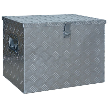 Aluminiumskasse 610 x 430 x 455 mm Sølv