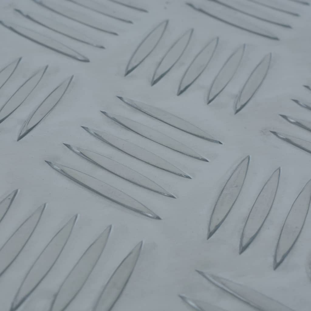 Aluminiumskasse 610 x 430 x 455 mm Sølv