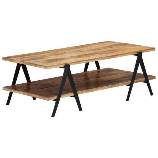 Couchtisch 115x60x40 cm Massivholz Mango