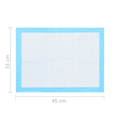 Hunde-Toilettenmatten 100 Stk. 45×33 cm Vliesstoff