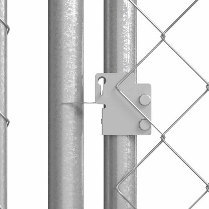 Outdoor-Hundezwinger mit Überdachung 7,6x3,8x2,3 m