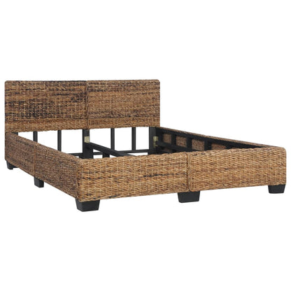 Bettgestell Natur Rattan 140 x 200 cm