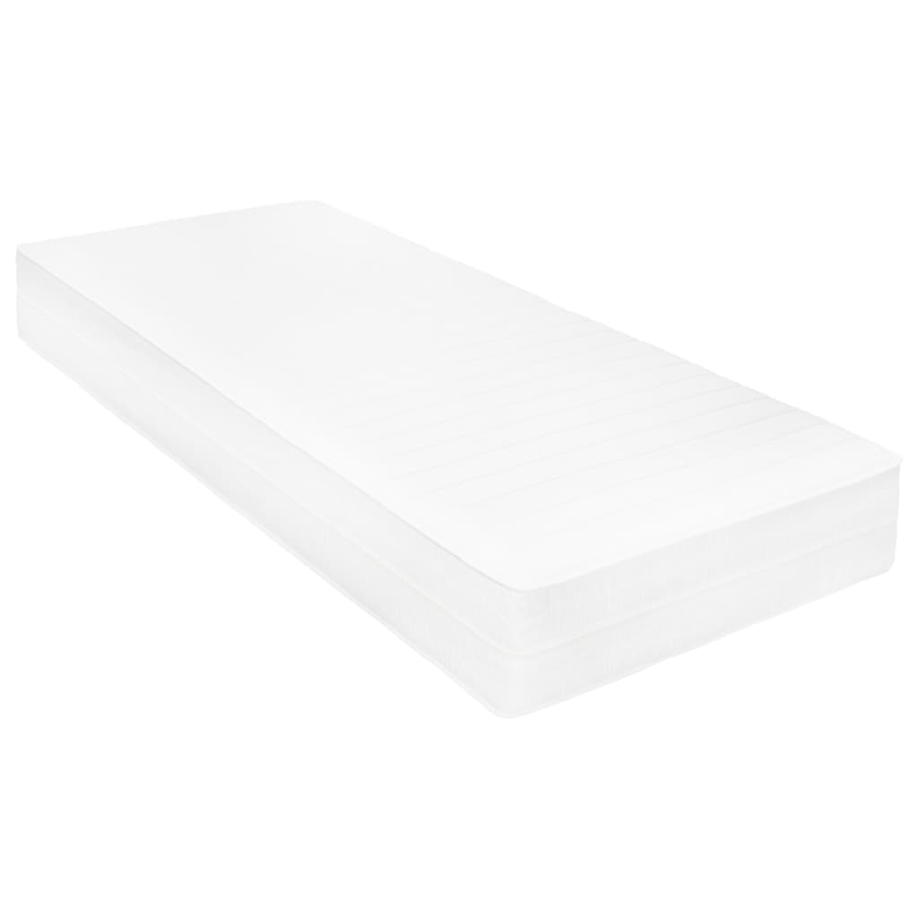 Matratze 90 x 200 cm Viskoelastischer Memory-Schaum 18 cm H2