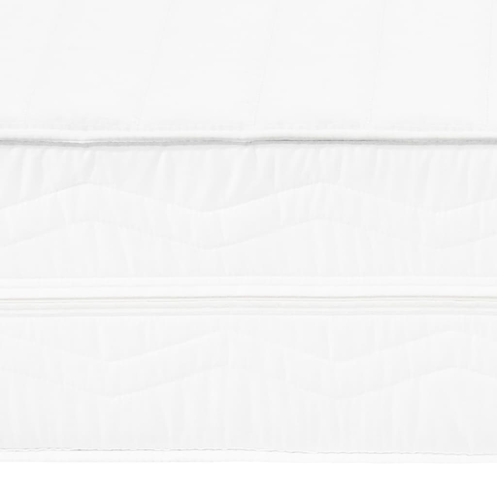 Matratze 90 x 200 cm Viskoelastischer Memory-Schaum 18 cm H2
