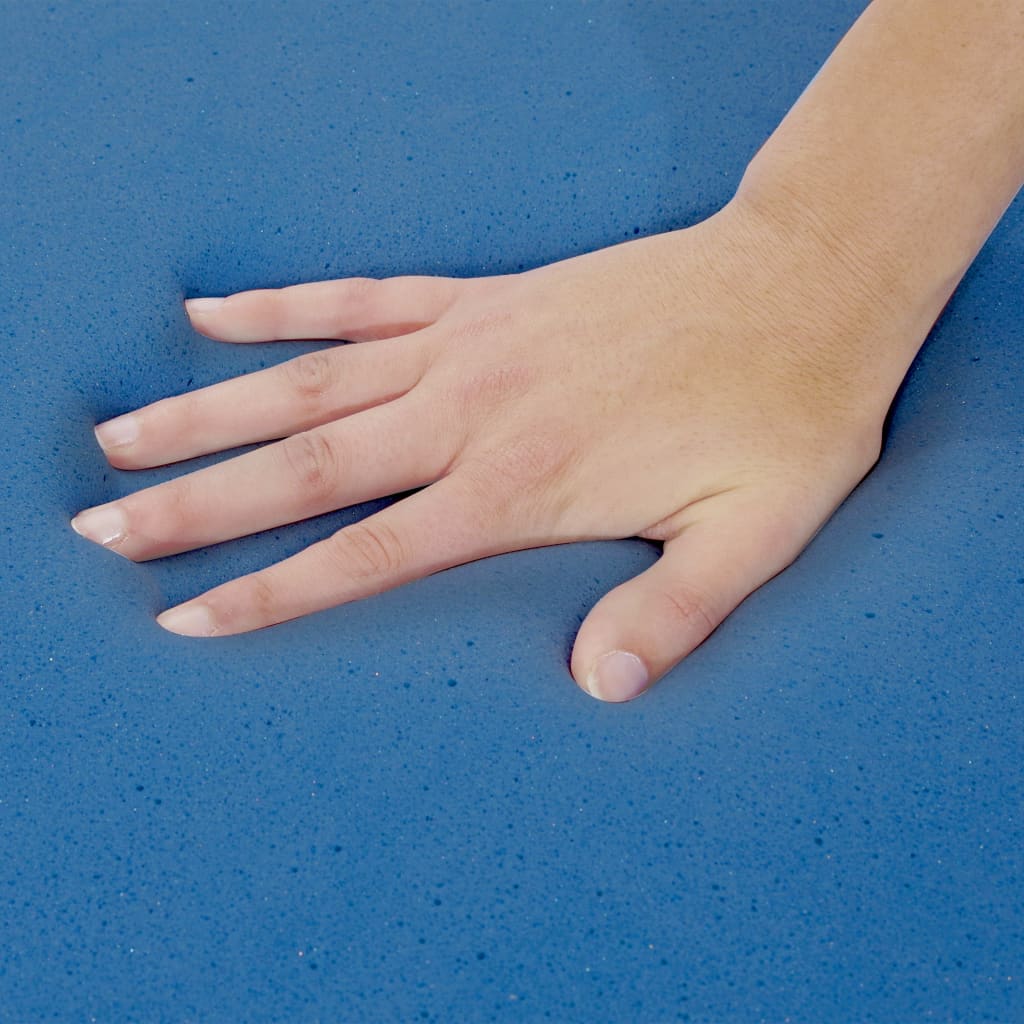 Matratze 90 x 200 cm Viskoelastischer Memory-Schaum 18 cm H2