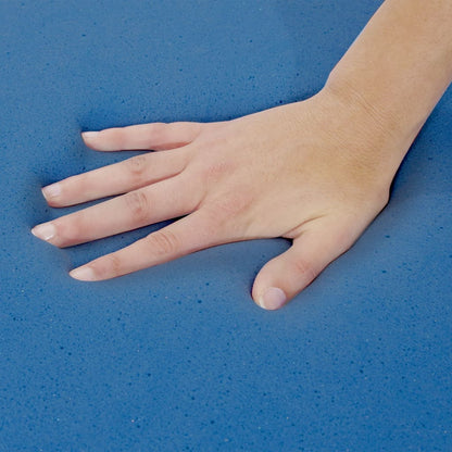 Matratze 100 x 200 cm Viskoelastischer Memory-Schaum 18 cm H2