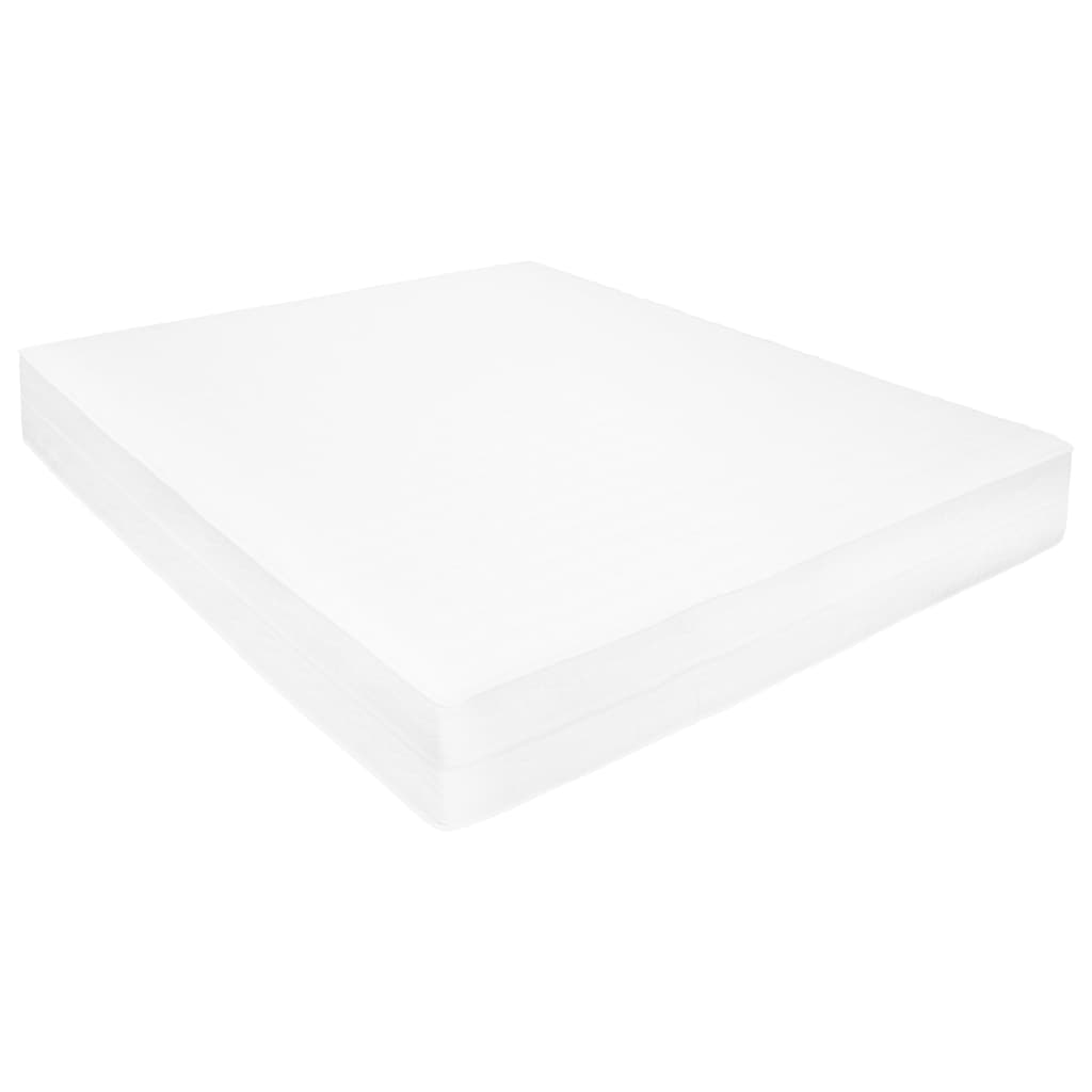 Matratze 140 x 200 cm Viskoelastischer Memory-Schaum 18 cm H2