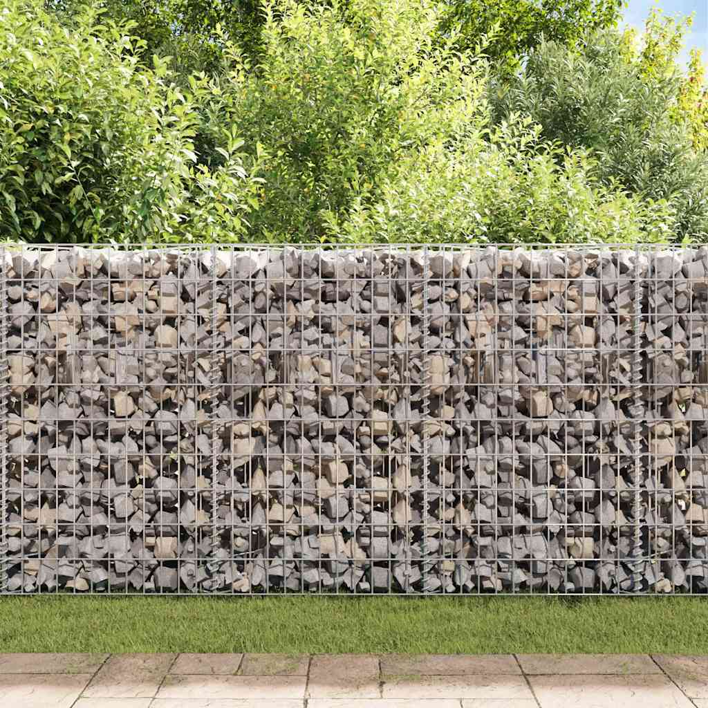 Gabionenwand Verzinkter Stahl 450×30×100 cm