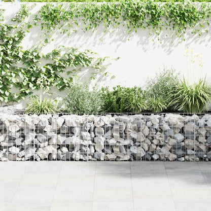 Gabionenwand Verzinkter Stahl 450×30×50 cm
