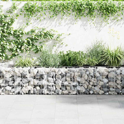 Gabionenwand Verzinkter Stahl 630×30×50 cm
