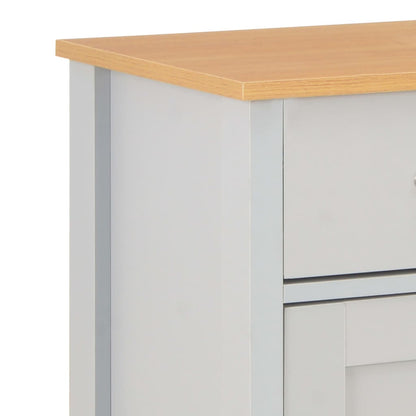 Sideboard Grau vidaXL Sideboard Grau 79 x 35 x 81 cm