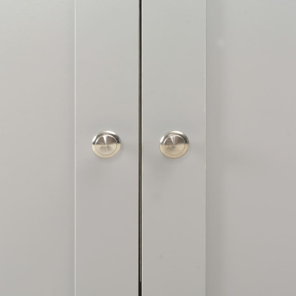 Sideboard Grau vidaXL Sideboard Grau 79 x 35 x 81 cm