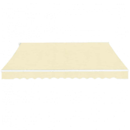 Gelenkarmmarkise 600 cm Cremeweiß