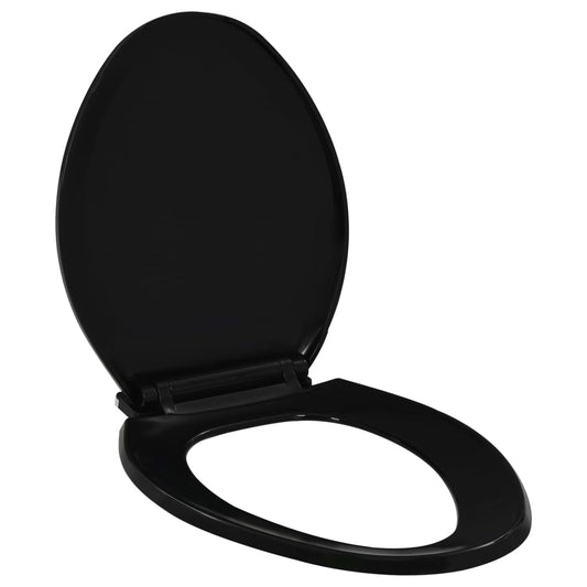 Toiletsæde med automatisk sænkning og quick release sort