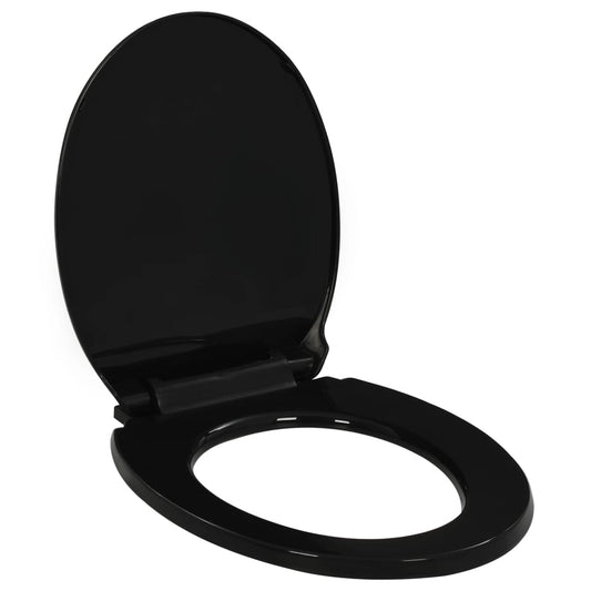 Toiletsæde med automatisk sænkning og quick release sort