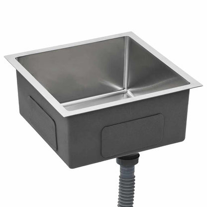 Handgefertigte Küchenspüle Edelstahl