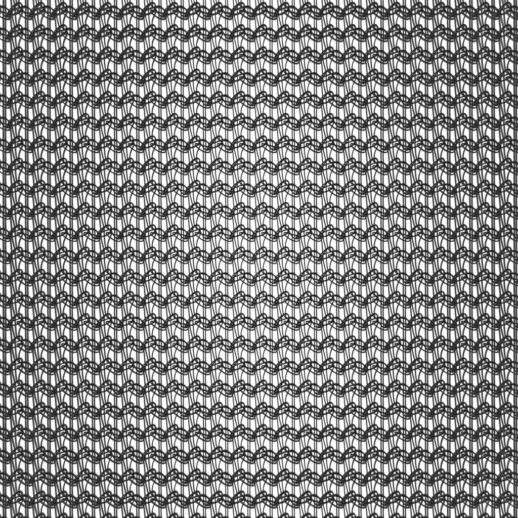 Anhängernetz HDPE 1,5x2,7 m Schwarz