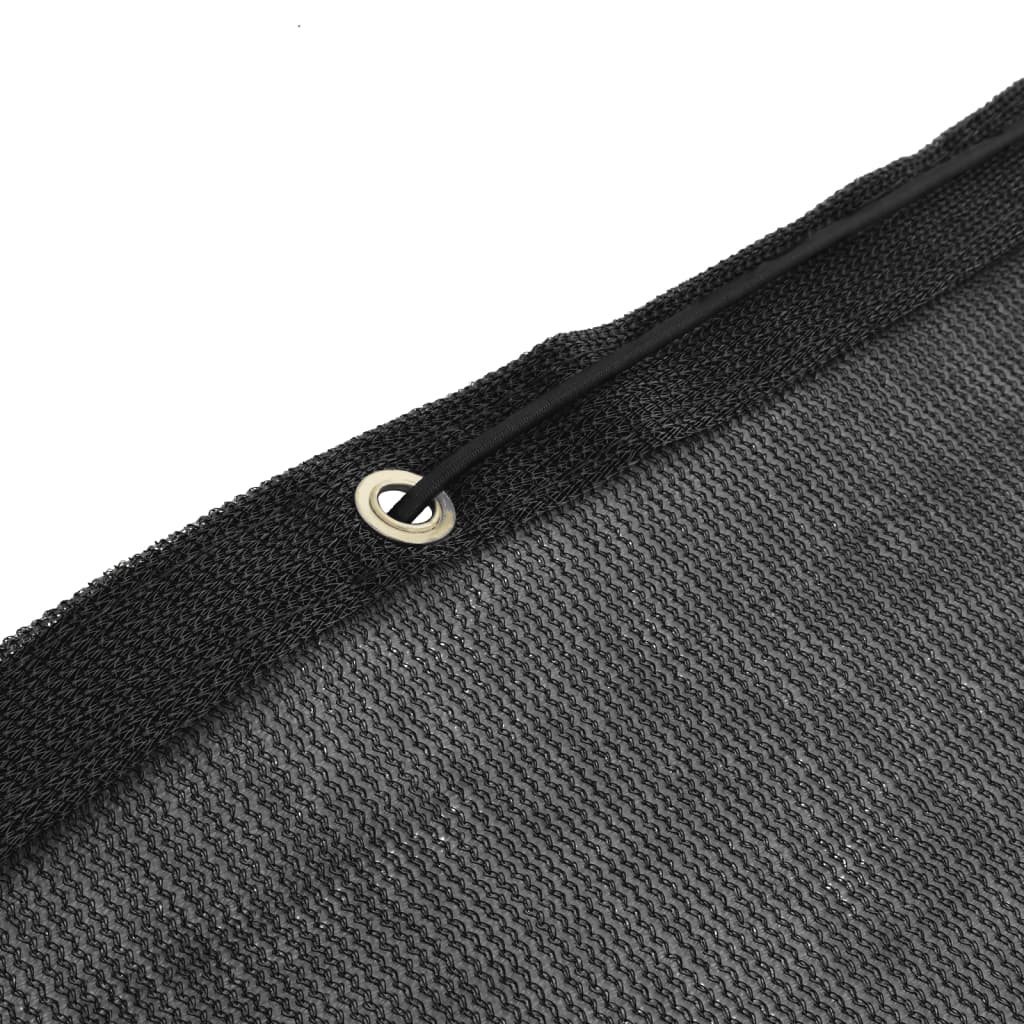 Anhängernetz HDPE 2,5x3,5 m Schwarz