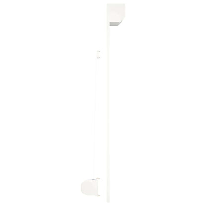 Rollladen Aluminium 120x150 cm Weiß