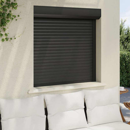 Rollladen Aluminium 100x100 cm Anthrazit
