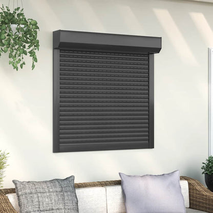 Rollladen Aluminium 100x100 cm Anthrazit