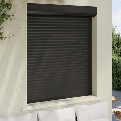 Rollladen Aluminium 110x130 cm Anthrazit