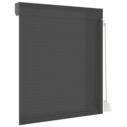 Rollladen Aluminium 110x130 cm Anthrazit