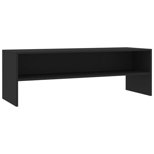 TV-skab Sort 120x40x40 cm Træ Materiale