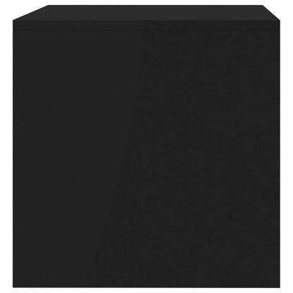 TV-Schrank Schwarz 80x40x40 cm Holzwerkstoff