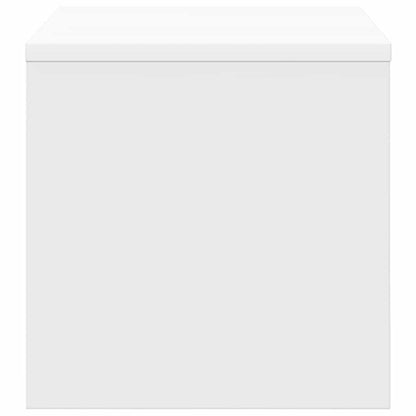 Nachttisch Weiß 40x30x30 cm Holzwerkstoff