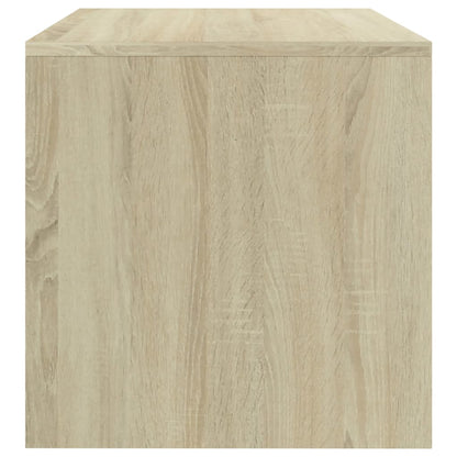 Nachttische 2 Stk. Sonoma-Eiche 40x30x30 cm Holzwerkstoff
